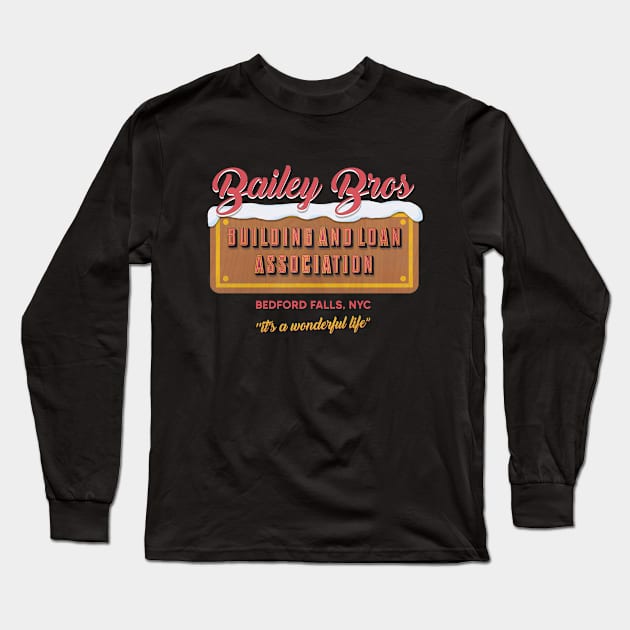 Bailey Bros Long Sleeve T-Shirt by Clobberbox